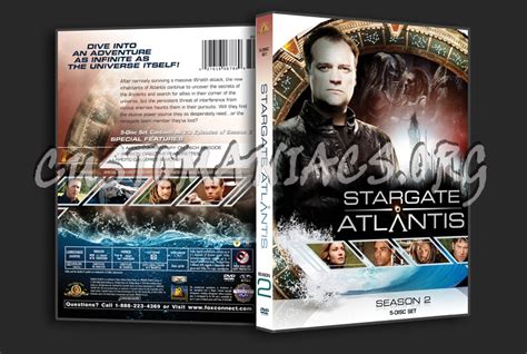 Stargate Atlantis Season 2 dvd cover - DVD Covers & Labels by Customaniacs, id: 148976 free ...