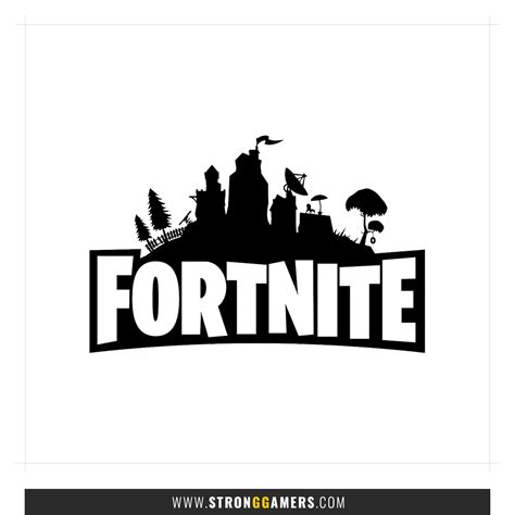 Fortnite Logo Gaming Vinyl Wall Sticker – stronggamers