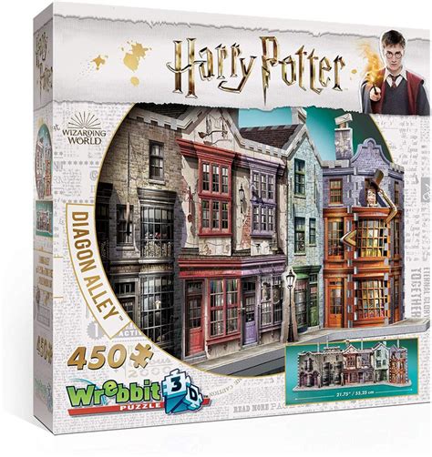 Harry Potter 3D Puzzle Diagon Alley (450 pieces) — Juguetesland