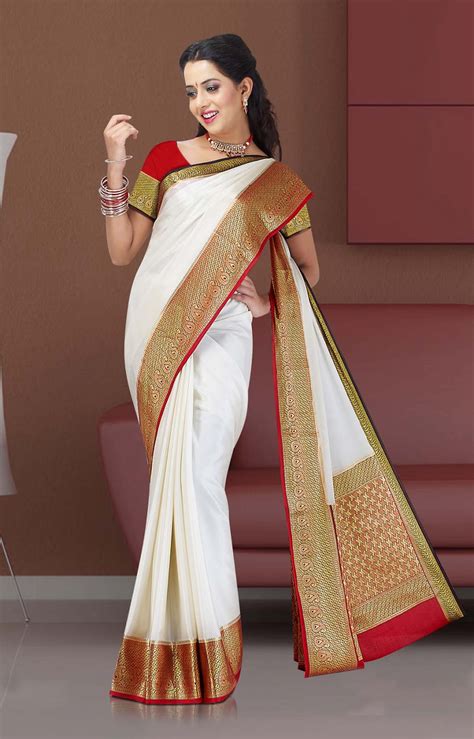 Mysore silk saree style ~ Saree Draping Style