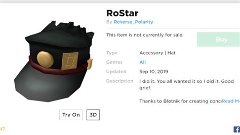 Jotaro Kujo Roblox Outfit