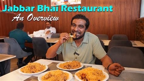 Jabbar Bhai Restaurant An Overview Vlog... - YouTube