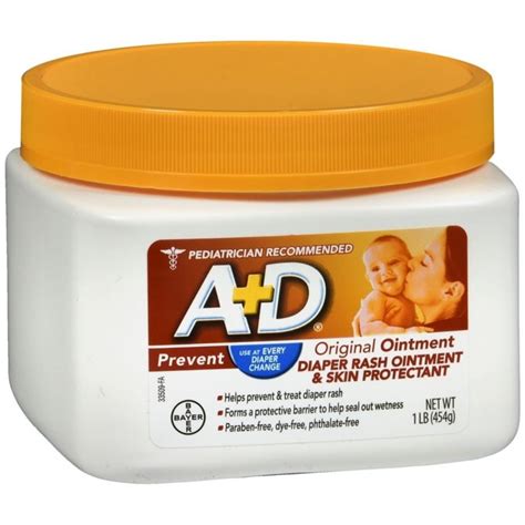 A+D Diaper Rash Ointment & Skin Protectant Original – 16 OZ – Medcare | Wholesale company for ...