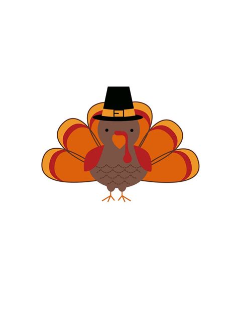 SVG CLIPART Pilgrim Turkey Happy Thanksgiving Cutting - Etsy