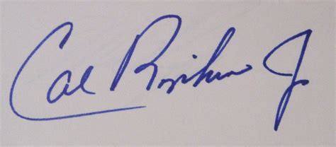 Cal Ripken, Jr. | PSA AutographFacts℠