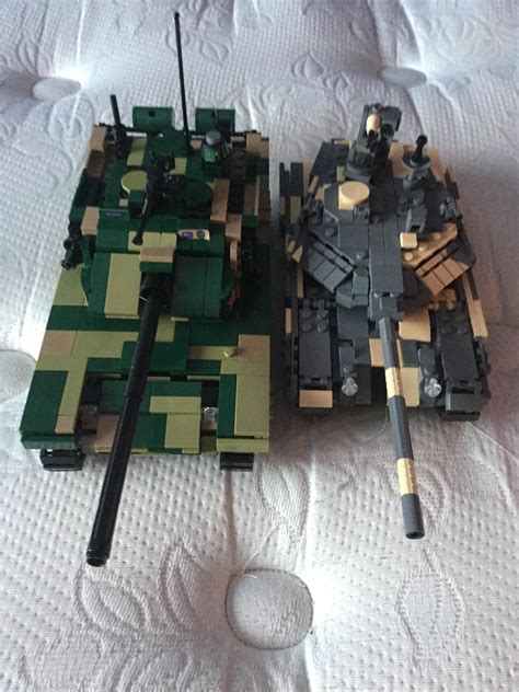 Size Comparison of Type 99A and T-90MS Tagil : r/brickmania