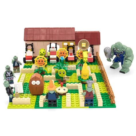 wholesale - Plants Vs Zombies The Maze Building Blocks Mini Figure Toys ...