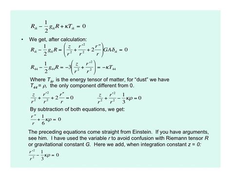 Einstein Field Equations - Tessshebaylo