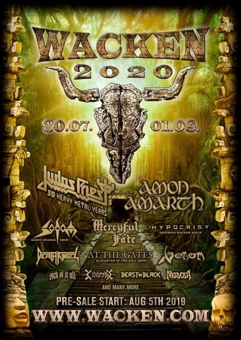 Wacken Open Air 2020, ya tiene fecha y lineup | CusicaPlus