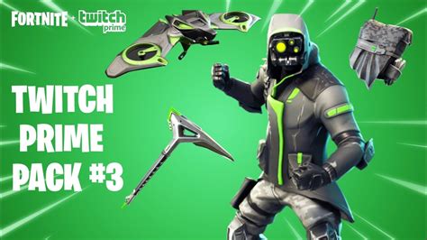 *NEW* Fortnite "Twitch Prime Pack #3 Showcase!" - How To Get "FREE ...