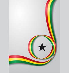 Ghana Flag Ribbon Vector Images (over 390)