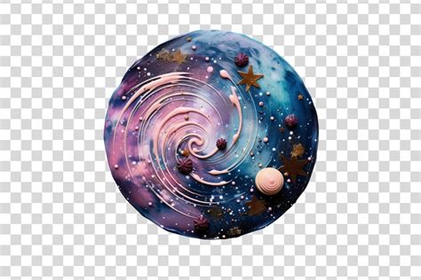 Galaxy Cake 3 Isolated Graphic by Whimsy Girl · Creative Fabrica