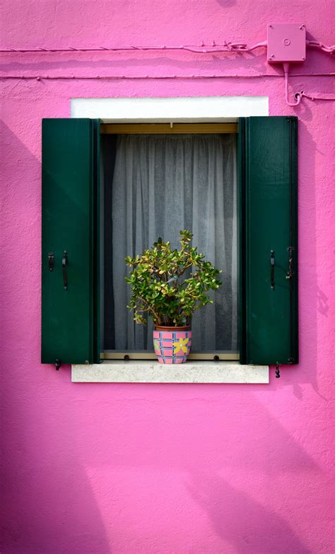 Free Images : house, building, home, wall, green, red, hall, color, facade, blue, pink, door ...