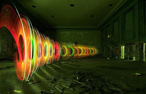 Light Graffiti & Light art performance photography