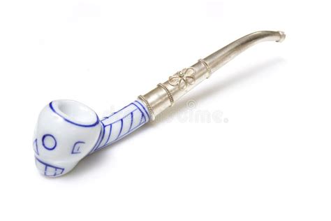 Decorative opium pipe stock image. Image of smoking, pipe - 6949055