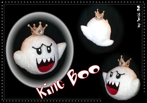 King Boo plushie by DemonViridian on DeviantArt