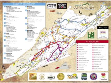 FREE Appalachian Backroads Map - FreebieFresh | Map, Appalachian ...