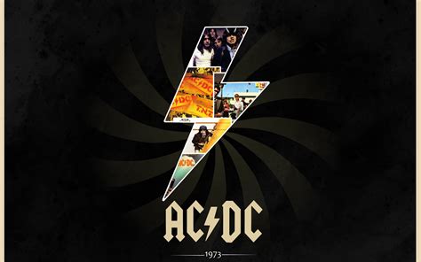 AC DC Back 1973, AC/DC band logo #Music # #logo music band #2K # ...