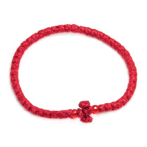 Prayer Rope Bracelet ~ Komboskini ~ Chotki - Red