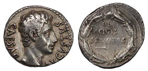 Augustus, Silver Denarius | Baldwin's