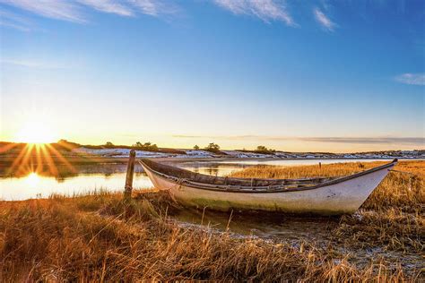 Dory, Ogunquit River Photograph by Jeff Sinon - Fine Art America