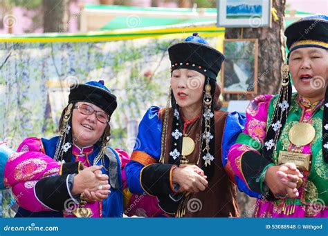 Buryat (Mongolian) Wrestlers Editorial Photo | CartoonDealer.com #25092839