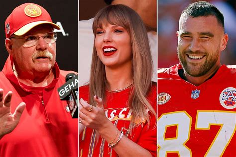 Coach Andy Reid 'Happy for Both' Travis Kelce and Taylor Swift (Exclusive)