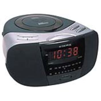 Alarm clock with radio and CD player - MoreInspiration