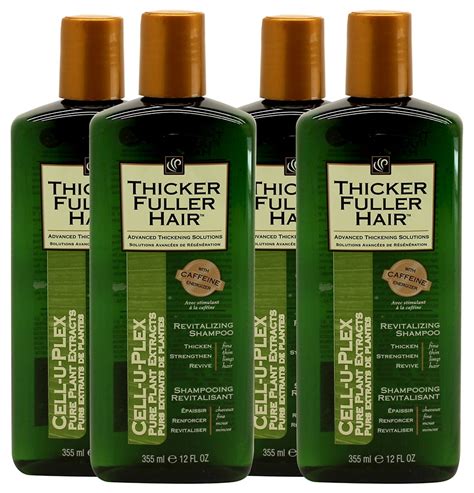 Thicker Fuller Hair Revitalizing Shampoo, 12 Ounce (Pack Of 4) - Walmart.com - Walmart.com