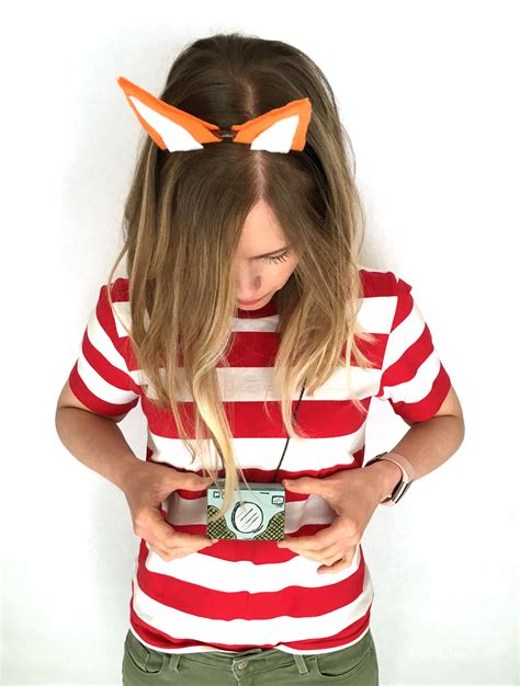 LAST MINUTE DIY HALLOWEEN COSTUME | BOOK CHARACTER | FITZ THE FOX | Reese's Blog