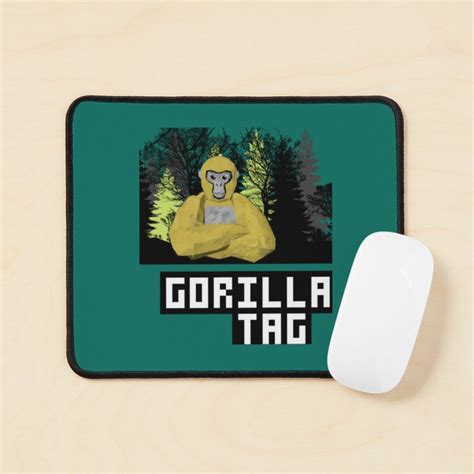 Gorilla Tag Jungle Scene Gorilla Mouse Pad | Gorilla Tag Store