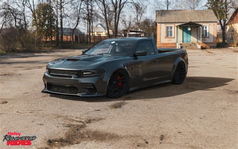 Holley Rendered Rides: Dodge Charger SRT Hellcat Ute - Holley Motor Life