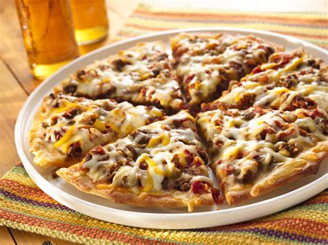 Mexican Pizza Recipe | Sargento® Shredded 4 Cheese Mexican