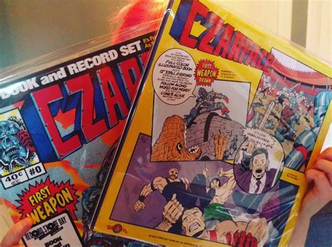 Czarface rsd release comes with a comic book. Looks immense.