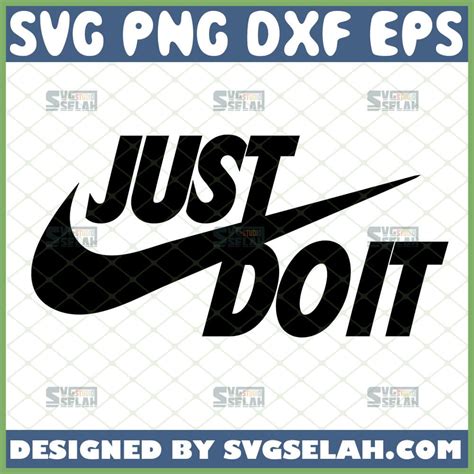 Nike Logo Just Do It Parody SVG PNG JPG Just Do It Tomorrow Just Do It Later | canoeracing.org.uk