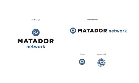 Matador Network Logo Redesign - Hoodzpah | Logo redesign, ? logo ...