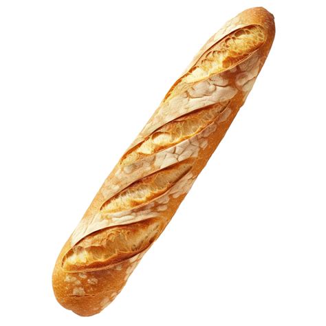 Baguette Bread Cutout Png File, Bread, Loaf, White PNG Transparent ...