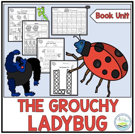 THE GROUCHY LADYBUG BOOK UNIT ~ Book Units by Lynn