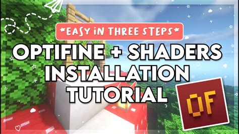 how to DOWNLOAD, INSTALL, and USE OptiFine + shaders tutorial for Minecraft Java Edition ...