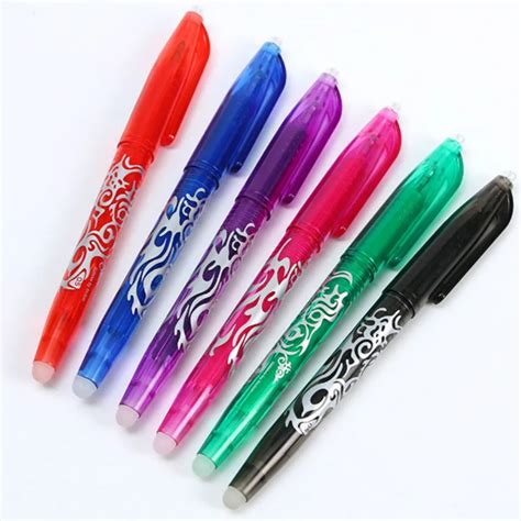 8 color New 0.5mm Erasable Pen Colorful Creative Drawing Tools Student Writing Tools Office ...