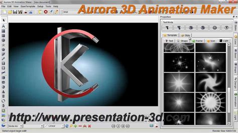 3D Animation Software | Text and Logo Animation Demo | Aurora3D Software - YouTube