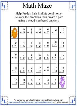 first grade math facts printable worksheets lexias blog - page 1 first ...