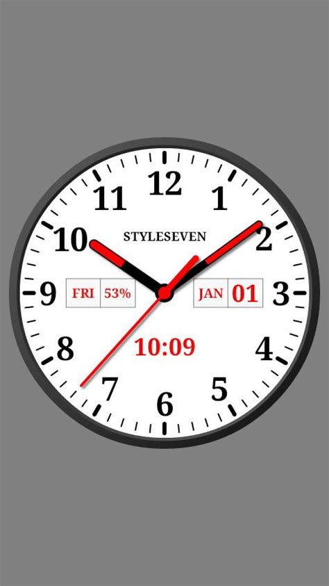 Analog Clock Widget Plus-7 for Android - APK Download
