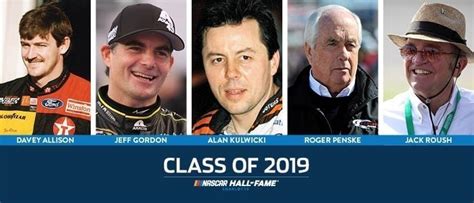 2019 NASCAR Hall of Fame Induction Ceremony Honors Five NASCAR Legends ...