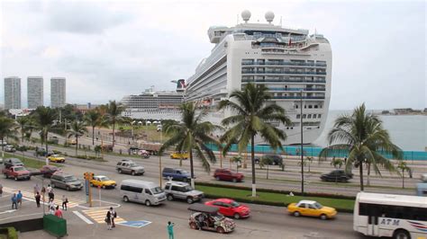 Puerto Vallarta cruise ship port - YouTube