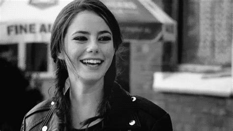 kaya scodelario black and white gif | WiffleGif