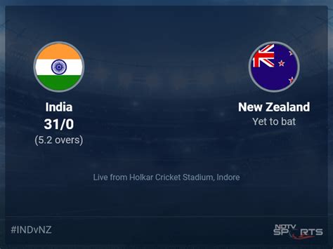 India vs New Zealand live score over 3rd ODI ODI 1 5 updates | Cricket News