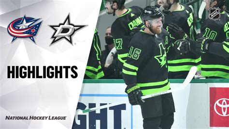 Blue Jackets @ Stars 4/17/21 | NHL Highlights - YouTube