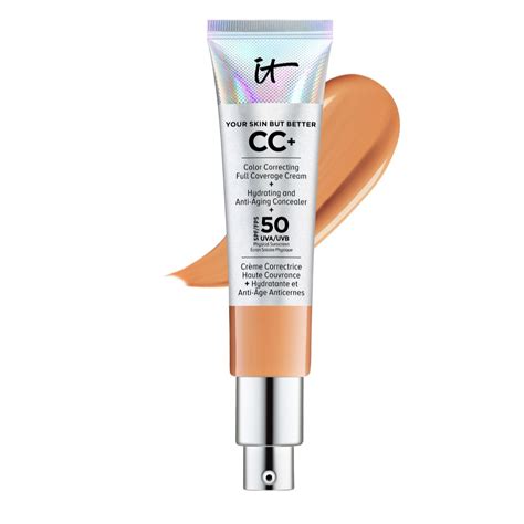 IT Cosmetics Full Coverage SPF 50 CC+ Cream 32ml - Page 1 - QVC UK