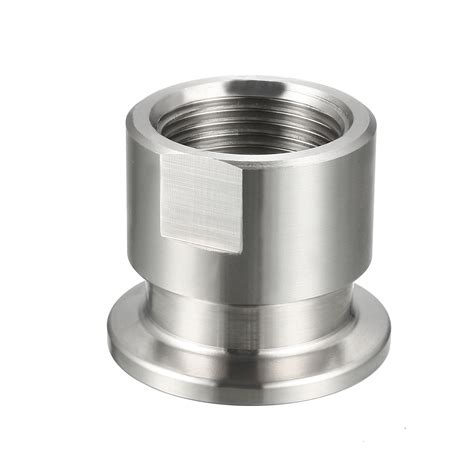 Sanitary Pipe Fittings KF25 Female Threaded 3/4 PT to Clamp OD 40mm Ferrule - Walmart.com ...